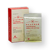 Norethindrone (Heather • [Generic for Nor-QD])
